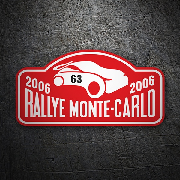 Adesivi per Auto e Moto: Rally di Monte-Carlo 2006