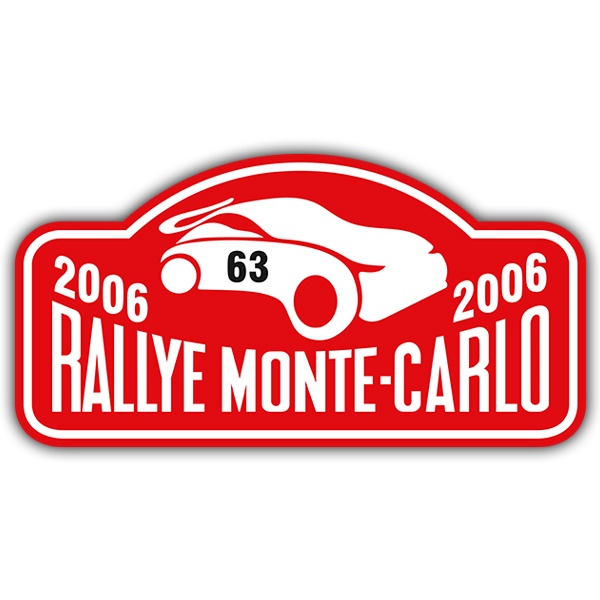 Adesivi per Auto e Moto: Rally di Monte-Carlo 2006