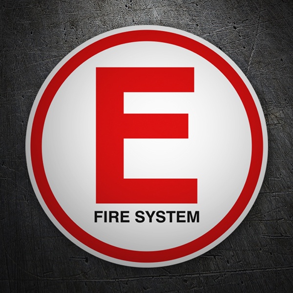 Adesivi per Auto e Moto: E Fire System