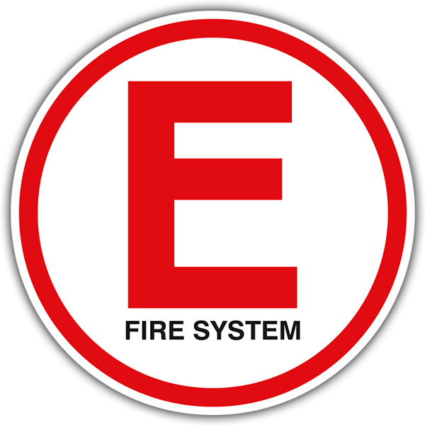 Adesivi per Auto e Moto: E Fire System