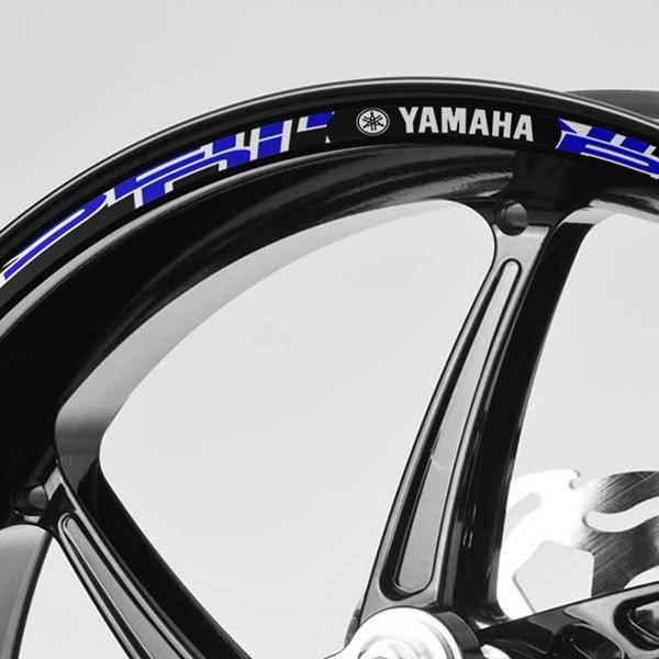 Adesivi per Auto e Moto: Ruote Strisce Yamaha Semakin di Depan