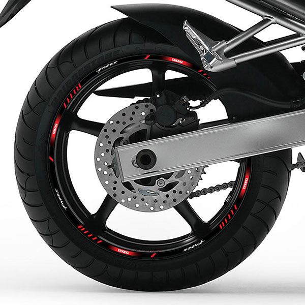 Adesivi per Auto e Moto: Ruote Strisce Yamaha Fazer FZ6