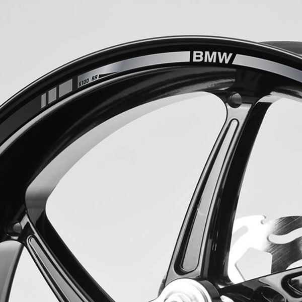 Adesivi per Auto e Moto: Kit adesivo ruote Strisce BMW S1000RR