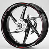 Adesivi per Auto e Moto: Kit adesivo ruote Strisce Ducati 899 Panigale 4