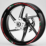 Adesivi per Auto e Moto: Kit adesivo ruote Strisce Ducati Multistrada 4