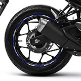 Adesivi per Auto e Moto: Kit adesivo ruote Strisce Yamaha MT 03 5