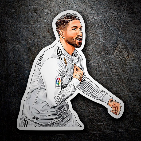 Adesivi per Auto e Moto: Sergio Ramos