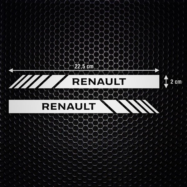 Adesivi per Auto e Moto: Adesivo Retrovisore Renault