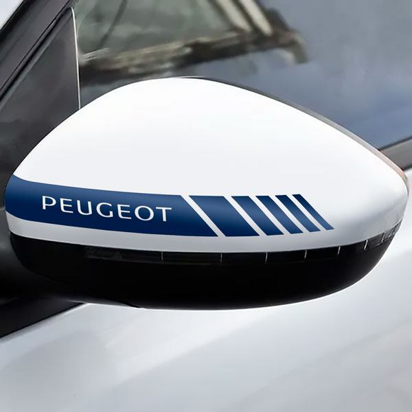 Adesivi per Auto e Moto: Adesivo Retrovisore Peugeot