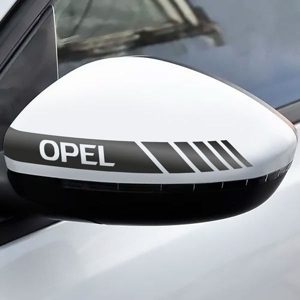 Adesivi per Auto e Moto: Adesivo Retrovisore Opel
