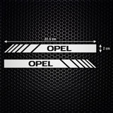 Adesivi per Auto e Moto: Adesivo Retrovisore Opel 4