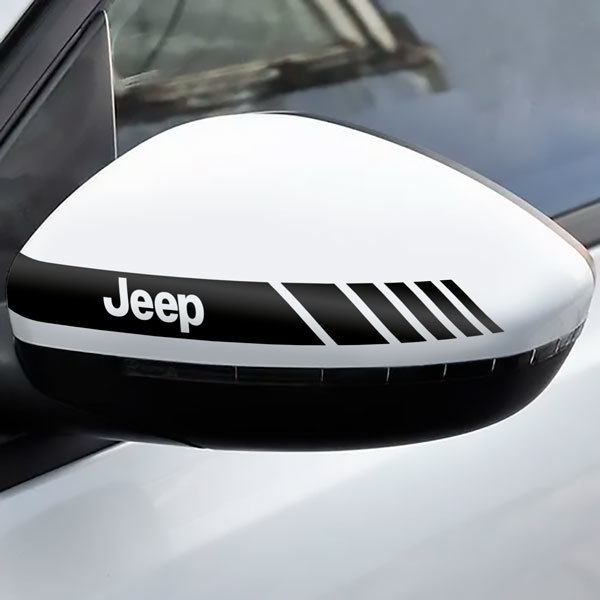 Adesivi per Auto e Moto: Adesivo Retrovisore Jeep