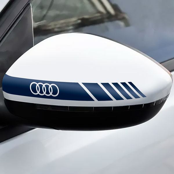 Adesivi per Auto e Moto: Adesivi Retrovisore Audi