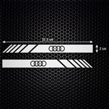 Adesivi per Auto e Moto: Adesivi Retrovisore Audi 4