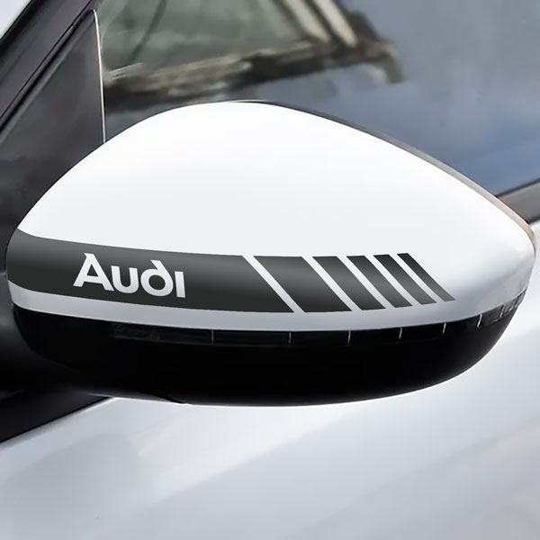 Adesivi per Auto e Moto: Adesivi Retrovisore Audi