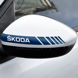 Adesivi per Auto e Moto: Adesivo Retrovisore Skoda 2