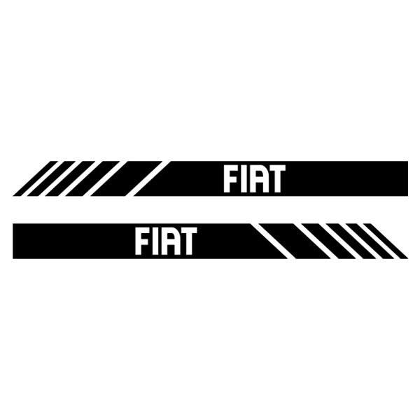 Adesivi per Auto e Moto: Adesivo Retrovisore Fiat