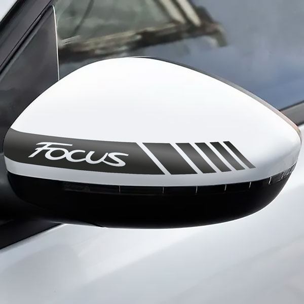 Adesivi per Auto e Moto: Adesivo Retrovisore Focus