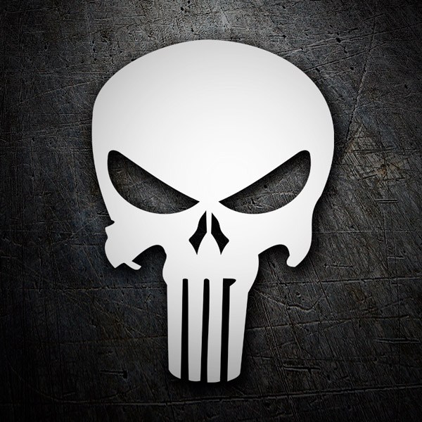 Adesivi per Auto e Moto: The Punisher 0
