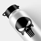 Adesivi per Auto e Moto: The Punisher Dise&ntilde;o Vinilo Decorativo 3