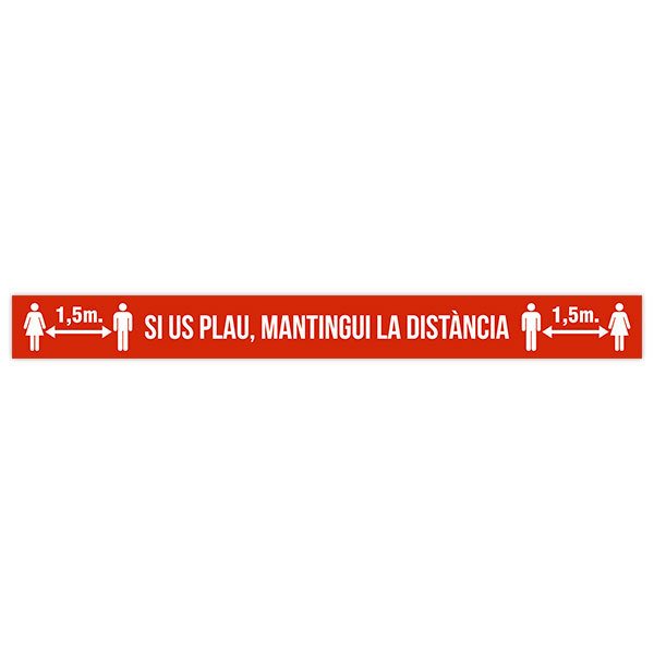 Adesivi per Auto e Moto: Mantenere la Striscia di distanza 3 - Catalano