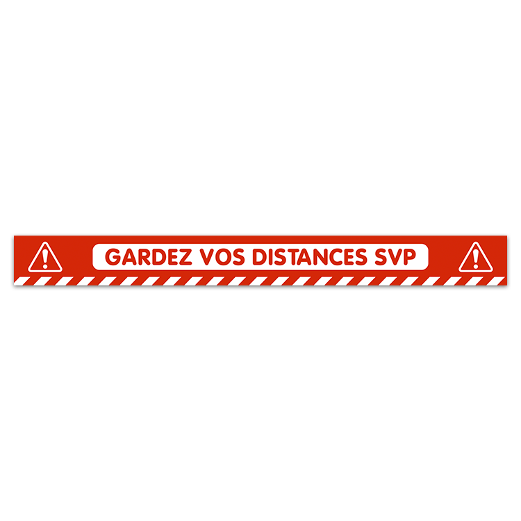 Adesivi per Auto e Moto: Mantenere la Distanza 4 in francese