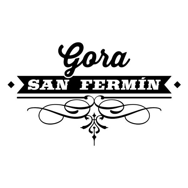 Adesivi Murali: Gora San Fermín