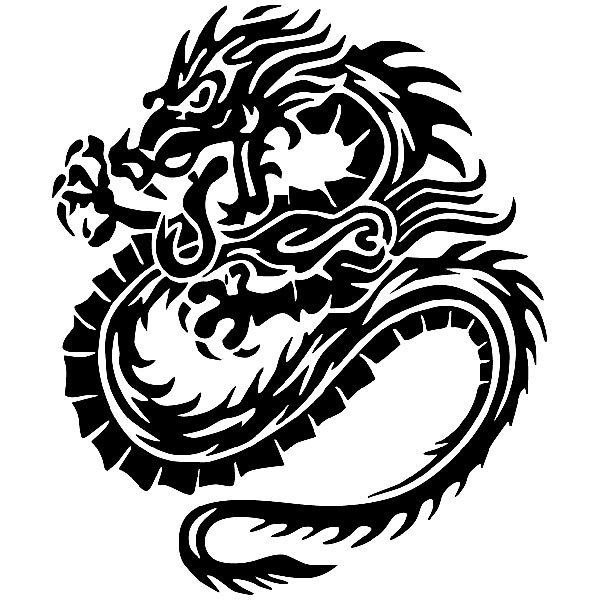 Adesivi per Auto e Moto: Dragones