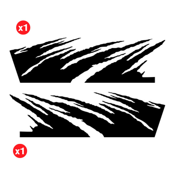 Adesivi per Auto e Moto: Avventura per 4x4 4 Porte