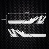 Adesivi per Auto e Moto: Set 2X Rinnegato Mountain Side Bands 2