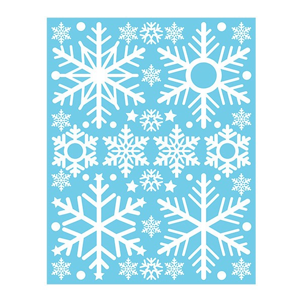 Adesivi Murali: Set 45X Ornamenti di Natale 3
