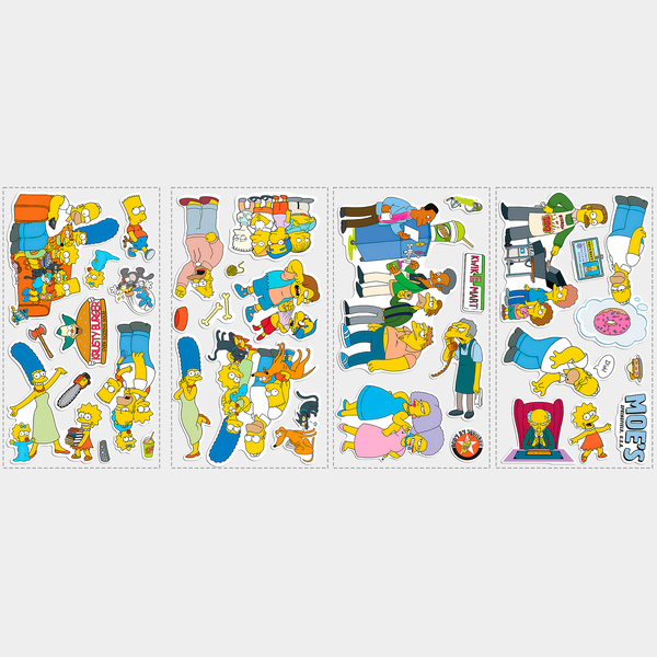 Adesivi per Bambini: Set 34X Simpson