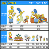 Adesivi per Bambini: Set 34X Simpson 6