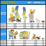 Adesivi per Bambini: Set 34X Simpson 7