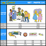 Adesivi per Bambini: Set 34X Simpson 8