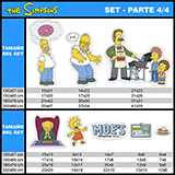 Adesivi per Bambini: Set 34X Simpson 9