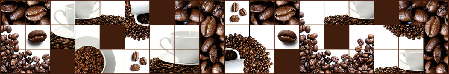 Fotomurali : Caff&egrave; Collage