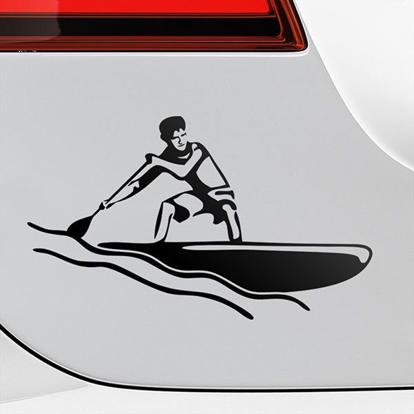 Adesivi per Auto e Moto: Paddle surf