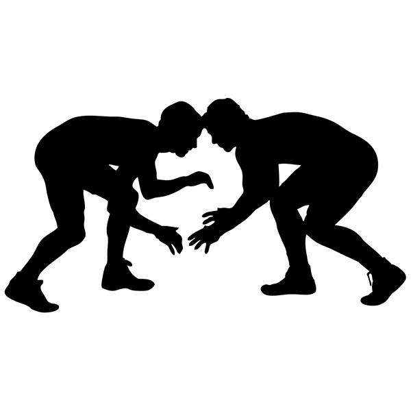 Adesivo auto o moto Lotta grecoromana