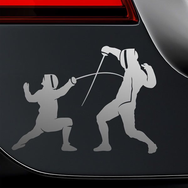 Adesivi per Auto e Moto: Scherma 