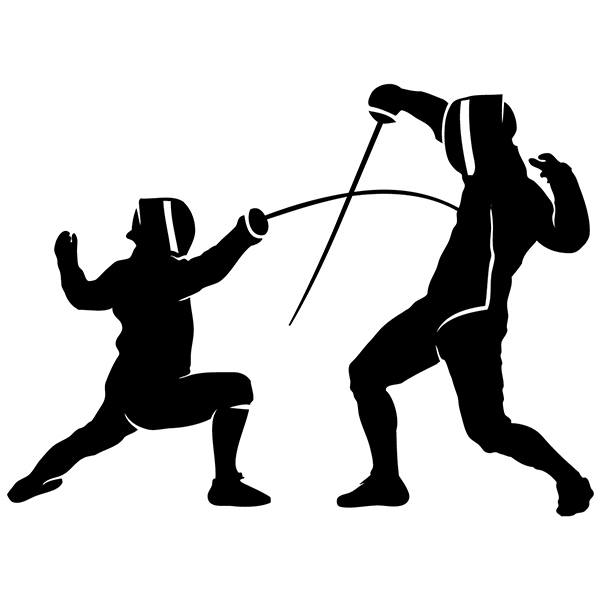 Adesivi per Auto e Moto: Scherma 