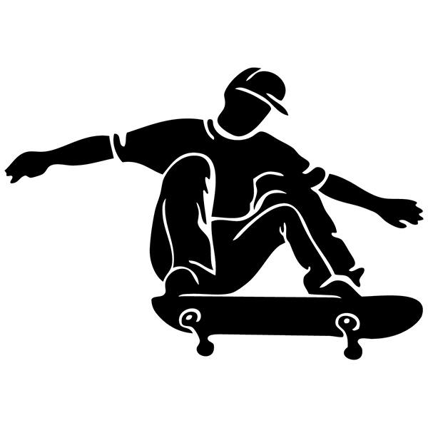 Adesivi per Auto e Moto: Ollie Skate