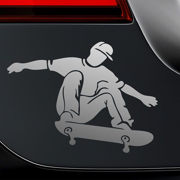 Adesivi per Auto e Moto: Ollie Skate