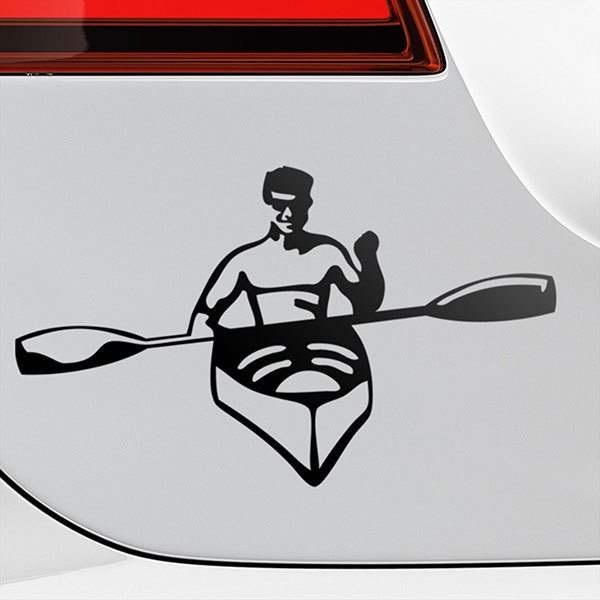 Adesivi per Auto e Moto: Canoa/kayak