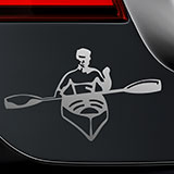 Adesivi per Auto e Moto: Canoa/kayak 2