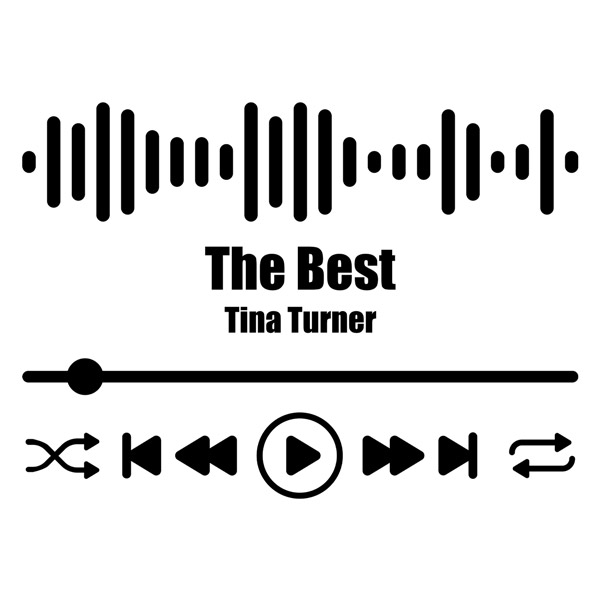 Adesivi Murali: The Best - Tina Turner