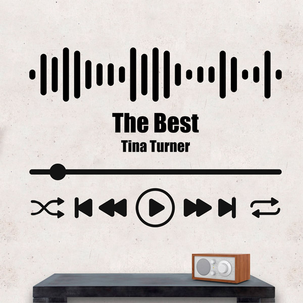 Adesivi Murali: The Best - Tina Turner