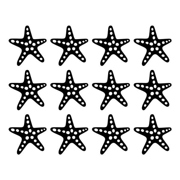 Adesivi Murali: Set 12X stella marina