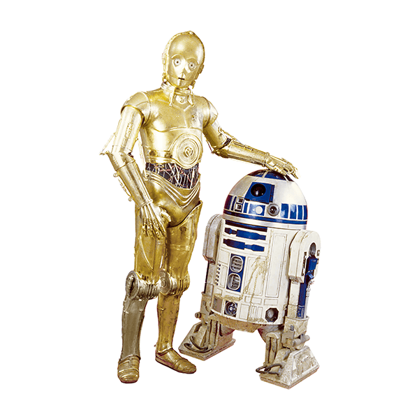 Adesivi Murali: C-3PO e R2-D2