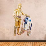 Adesivi Murali: C3PO y R2D2 3